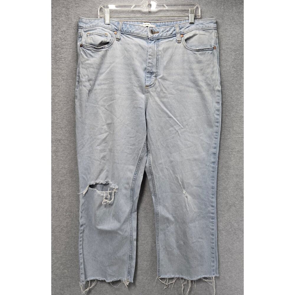 Elizabeth And James High Rise Crop Jeans Size 18